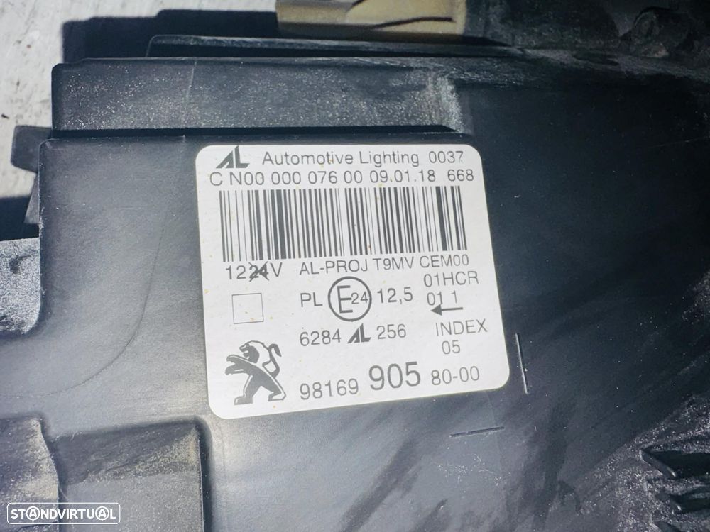 Farol Direito Peugeot 308 (Led) - 17/21 - 7