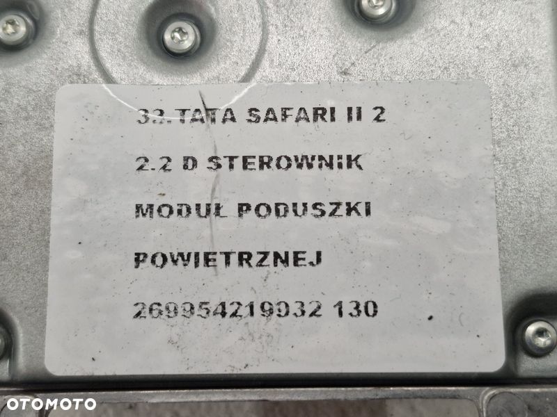 tata safari ii 2 2.2 d sterownik moduł poduszki powietrznej 269954219932 - 5