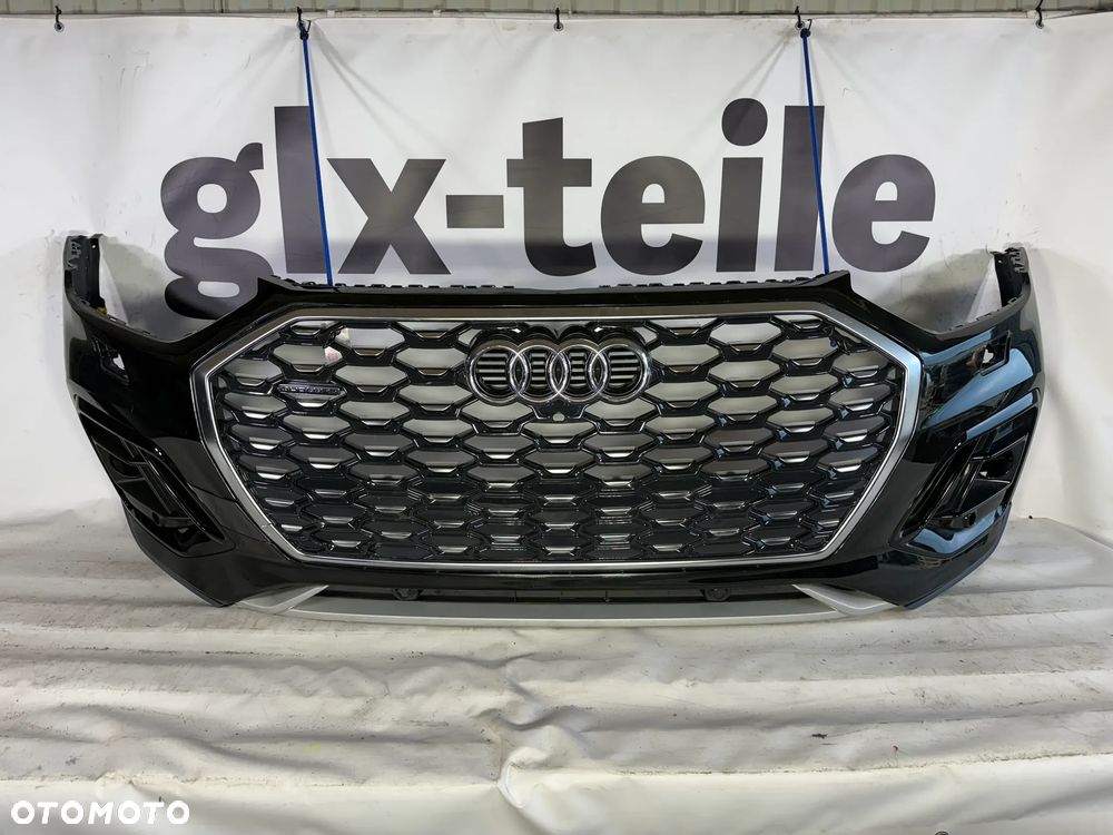 Audi Q5 80A Lift S Line Zderzak Przód Przedni 4xPDC Sprysk LY9T 80A807437P - 1