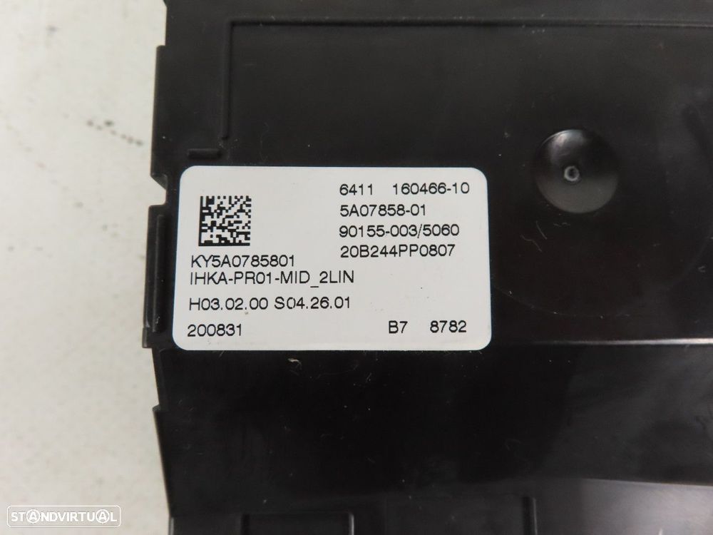 Unidade Comando do AC Seminovo/ Original BMW 7 (G11, G12)/BMW 5 (G30, F90)/BMW 5... - 3