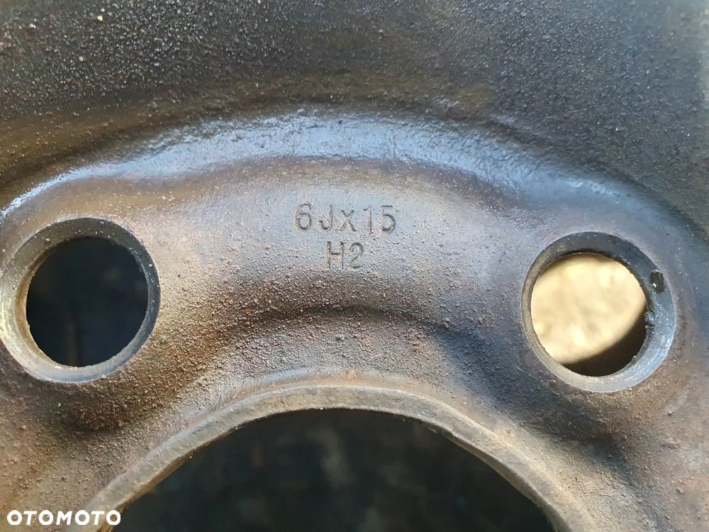VW AG R15 4x KOŁO 5x100 195/55/R15 KOMPLET 4 KÓŁ ORYGINALNE FELGI 15 6J ET43 6Q0601027B - 7