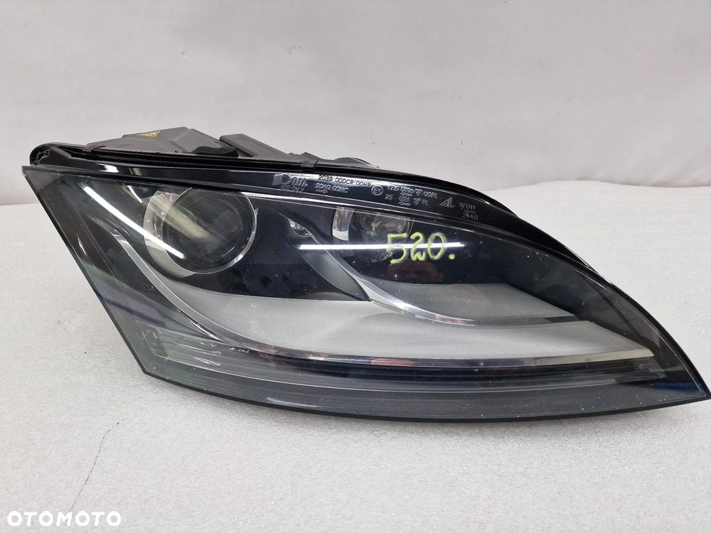 AUDI TT 8J0 PRAWA LAMPA PRZEDNIA PRZÓD XENON , NR 8J0941004D , NR AUKCJI LA520 - 1