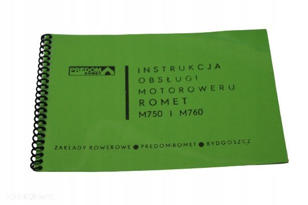 katalog instrukcja obsługi romet kadet pegaz - 1