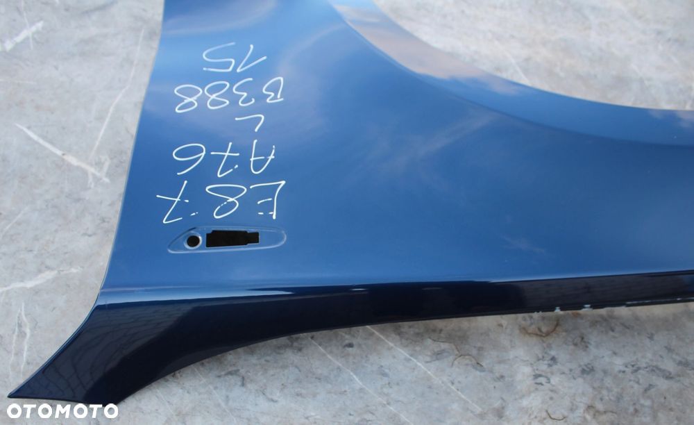 BŁOTNIK LEWY PRZÓD PRZEDNI BMW E81 E82 E87 E88 A76 TIEFSEEBLAU B388 - 6