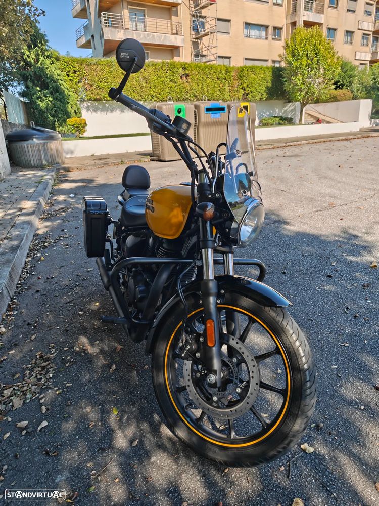 Royal Enfield Meteor 350 Fireball Yellow - 6