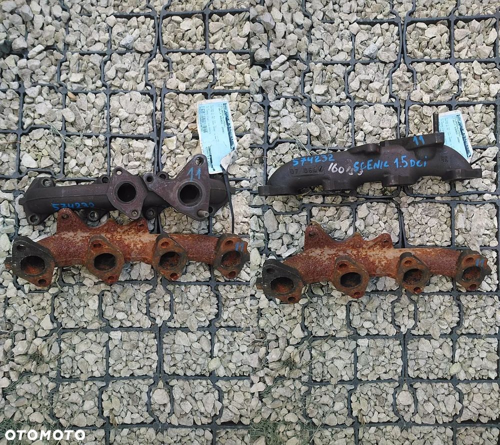 RENAULT KOLEKTOR WYDECHOWY - 17