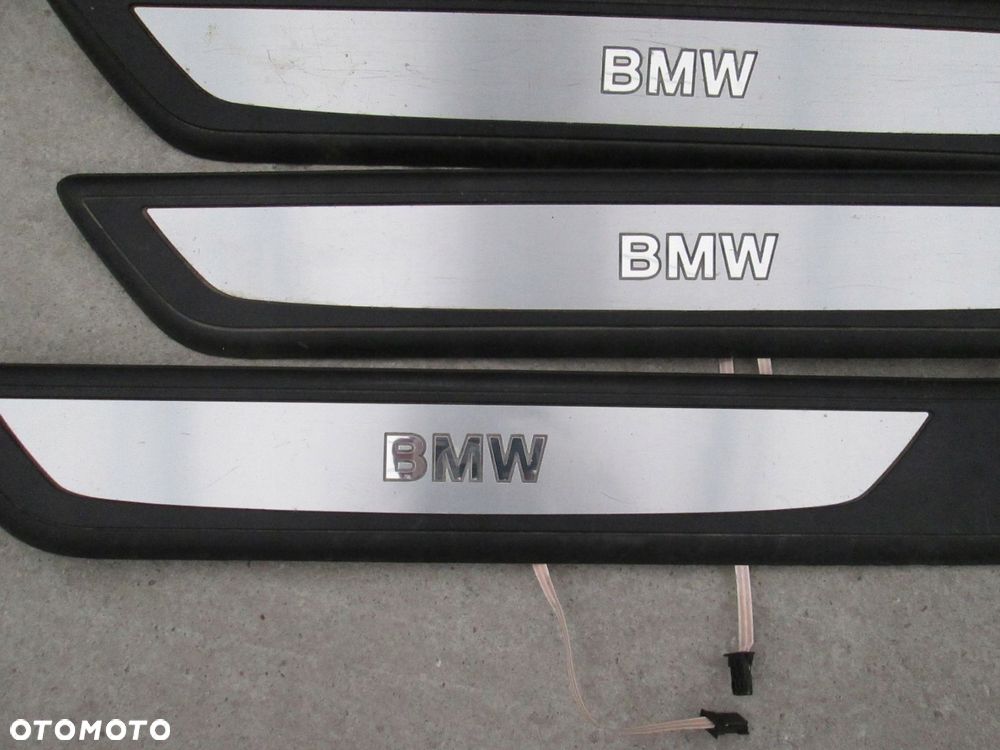BMW F02 LISTWY WEWNĘTRZNE NAKŁADKI LED KPL - 3