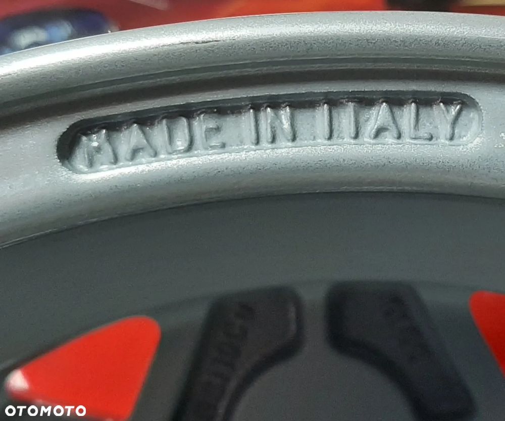 FIAT 126 126P 500  felgi NOWE 12"  CZARNE CZERWONE BIAŁE - 13