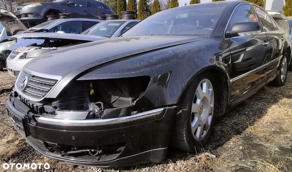 VW PHAETON 4.2 V8 4MOTION KOD B2B2 KIEROWNICA AIRBAG KLAPA ZDERZAK MASKA DRZWI BŁOTNIK SZYBA LUSTERKO LAMPA LICZNIK SILNIK SKRZYNIA CAŁY NA CZĘŚCI - 4