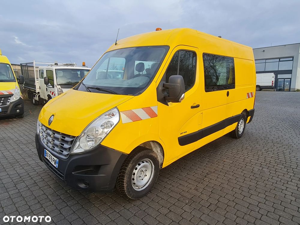 Renault Master 2011r. Brygadówka DUŻY WYBÓR 7 Osobowa Parktronic KIima L2H2 - 2