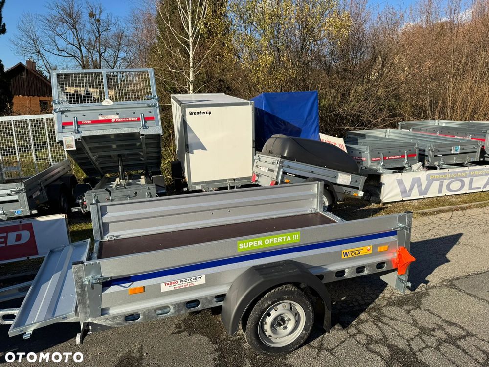 Wiola 252x132 mocna spawana przyczepa 1 oś - 10