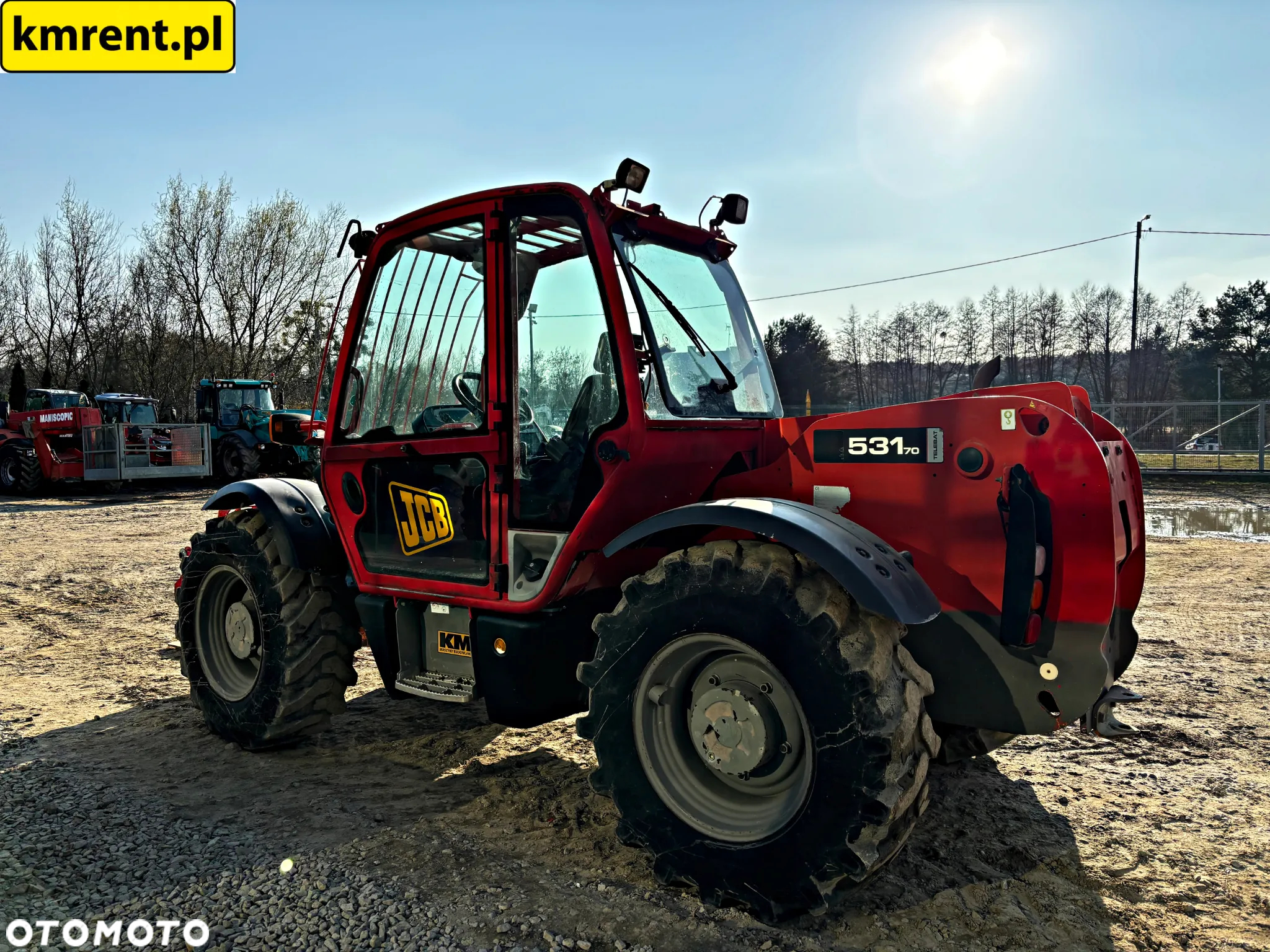 JCB 531-70 ŁADOWARKA TELESKOPOWA 2008r. | JCB 528-70 MANITOU 741 73 - 8