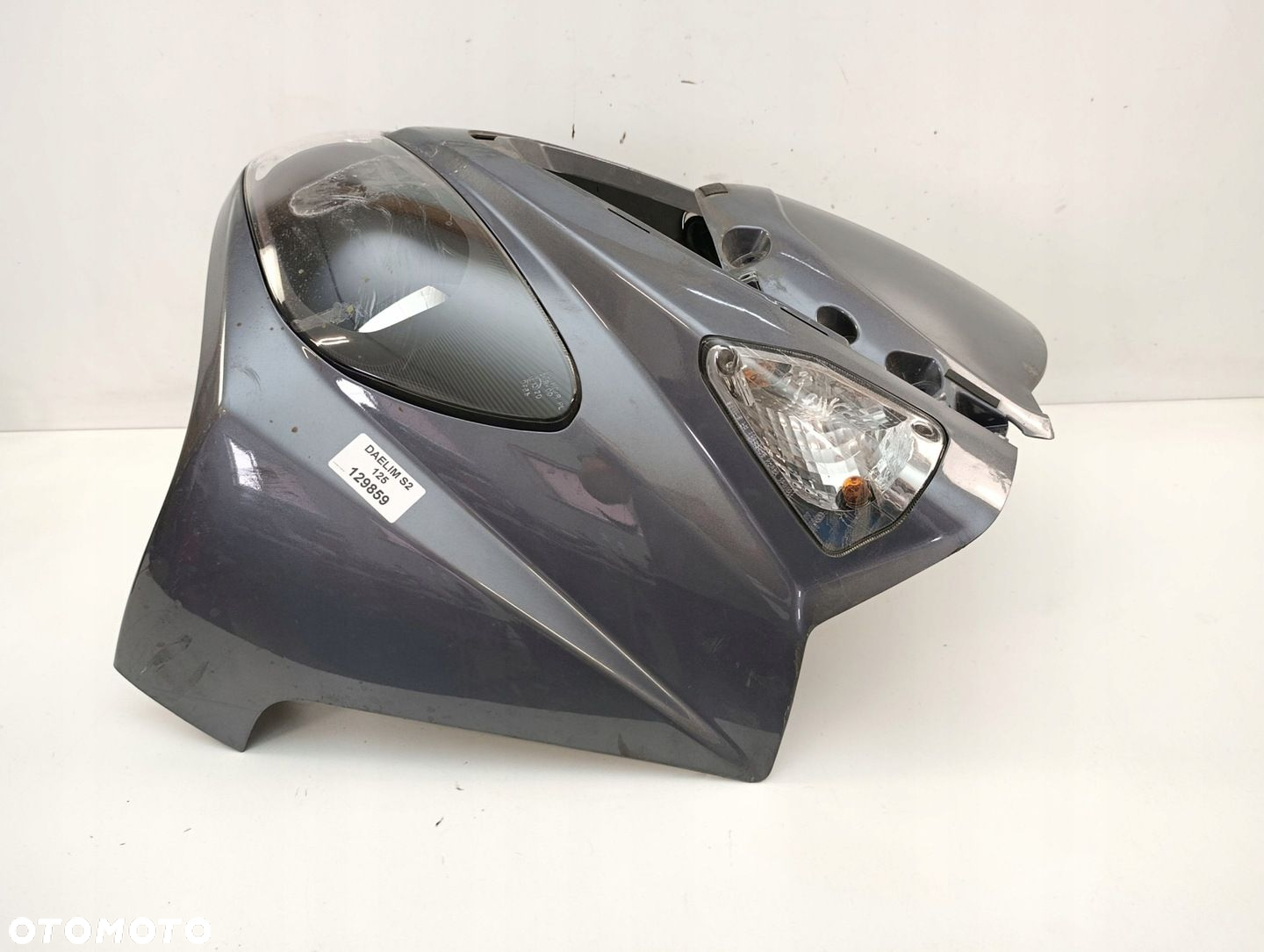 DAELIM S2 125 CZACHA CZASZA  LAMPA PRZÓD  KIERUNKOWSKAZY - 5