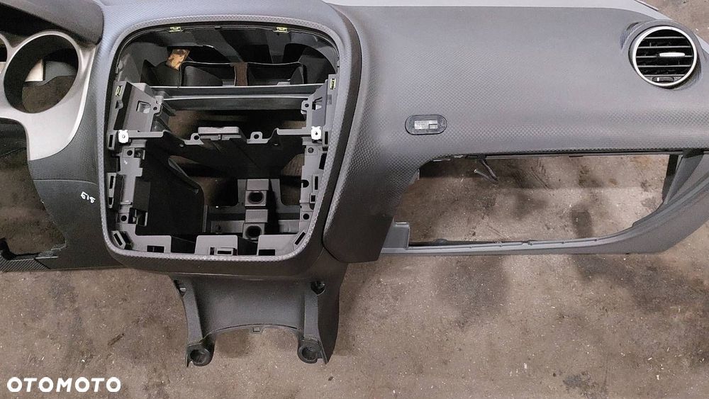 ZESTAW POSTRZAŁOWY SEAT TOLEDO III 1K0909605C KOKPIT DESKA AIRBAG PASY - 3