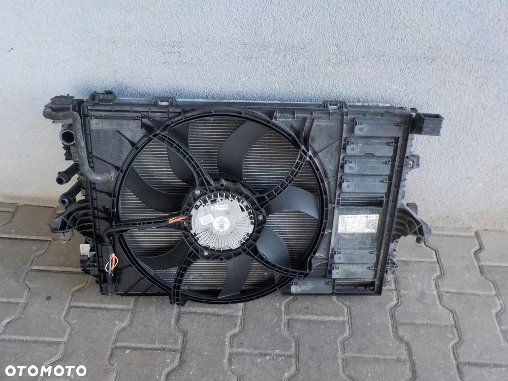VW T6 2.0 TDI ADBLUE CHŁODNICA WODY WENTYLATOR INTERCOOLER KLIMA KOMPLET CHŁODNIC - 4