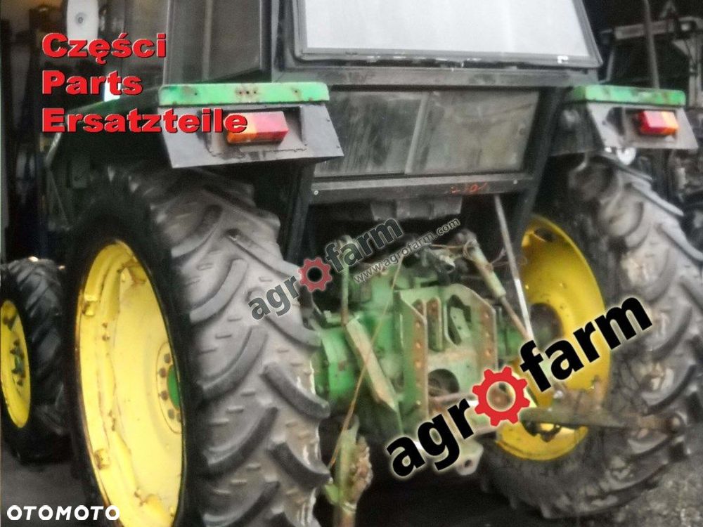 John Deere 2130 części, skrzynia biegów, silnik - 3