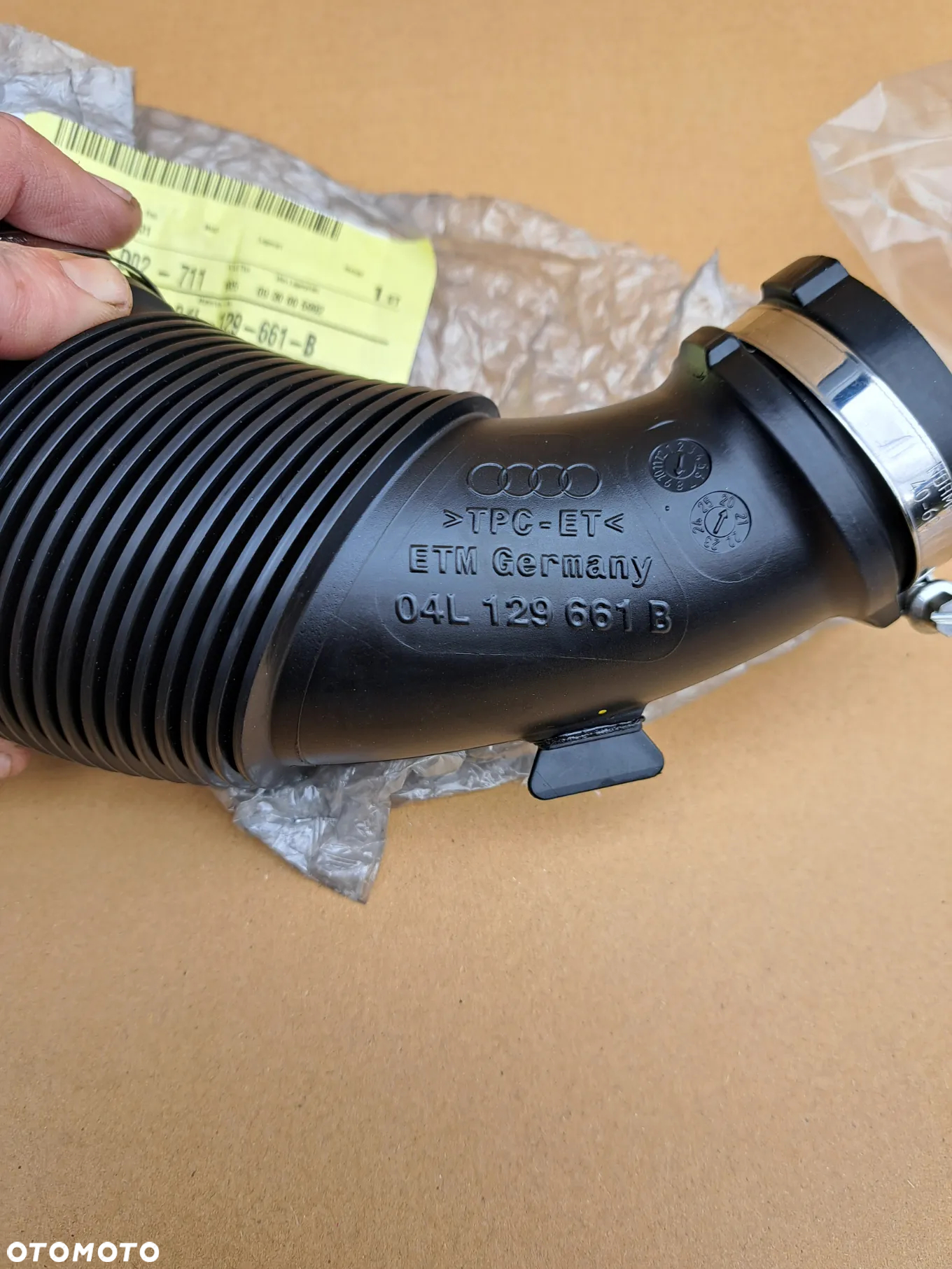 rura Wąż ssący Audi A4 B9 A5 F5 04L129661B Przewód ssący wąż dolotowy Audi A4 A-4 B9 A5 A-5 F5 - 3