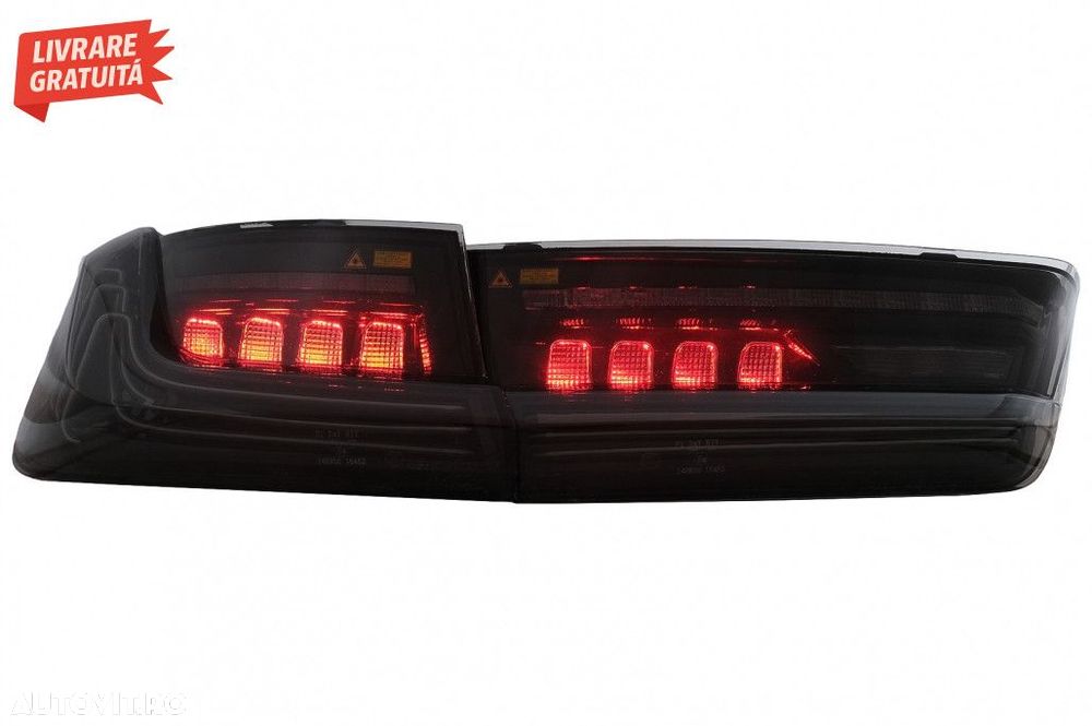 Stopuri LED BMW Seria 3 G20 Sedan (2018-2022) Aspect Laser Negru - 2