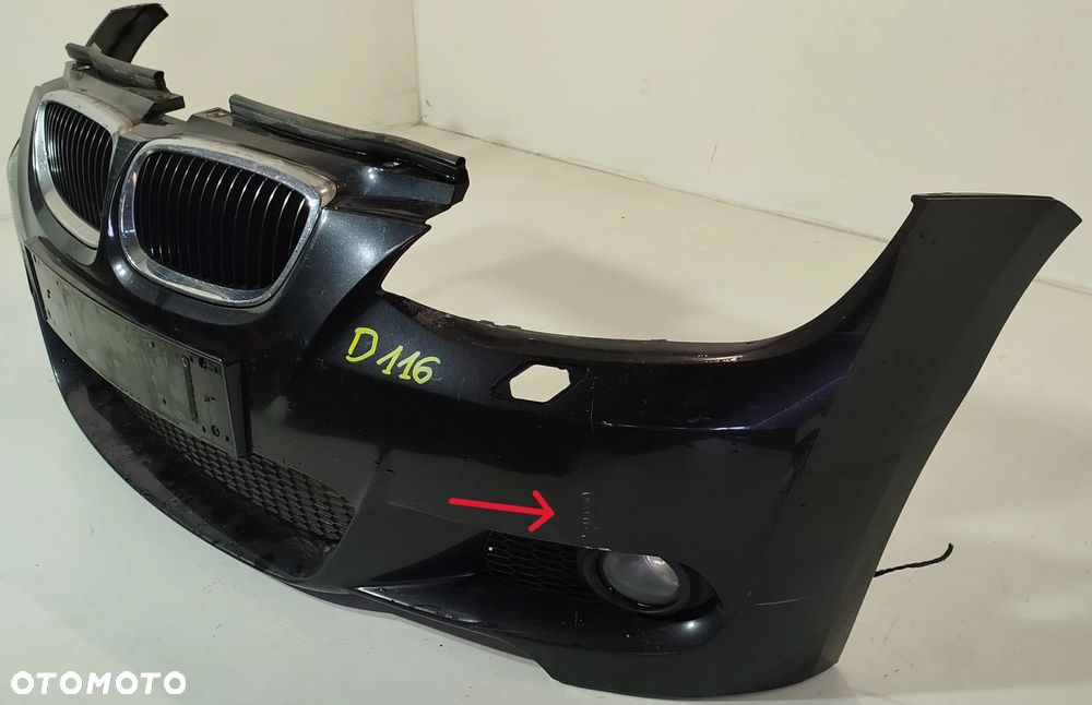 zderzak przedni przód grill BMW 3 E92 E93 06-12 M-PAKIET COUPE XENON - 2
