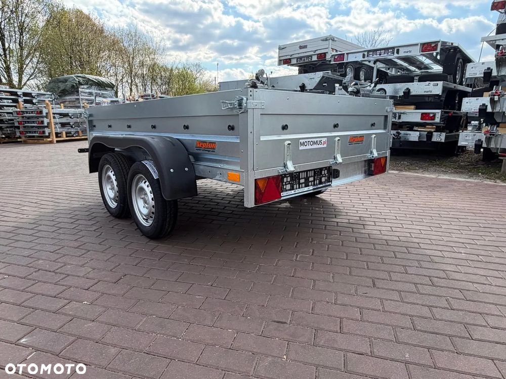Neptun Przyczepa Neptun N7-253 2 HOBBY 253x150x40 2 osiowa wysokie burty quad traktorek atv Wrocław Borowa - 4
