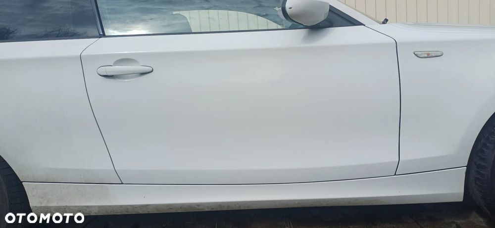 DRZWI LEWE PRAWE BMW 1 E81 E82 E88 300 Alpinweiss III PRZEDNIE PRZÓD - 5
