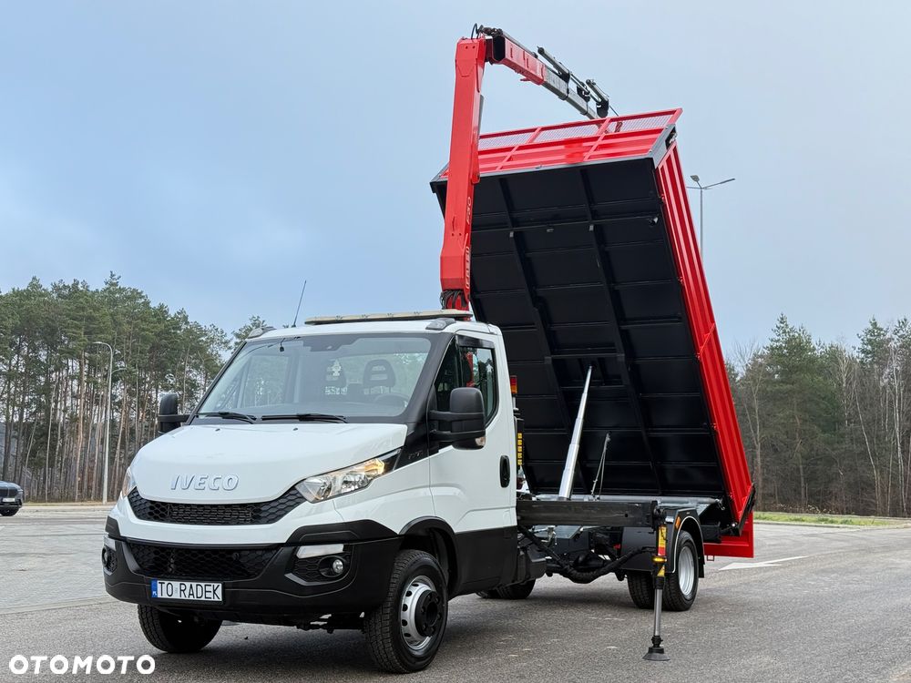 Iveco DAILY 72-180 3.0 HPI 170KM * HDS FASSI F 50* 2125kg Udźwig * Wywrotka 3 Stronna * 11 metrów wysuwu - 3