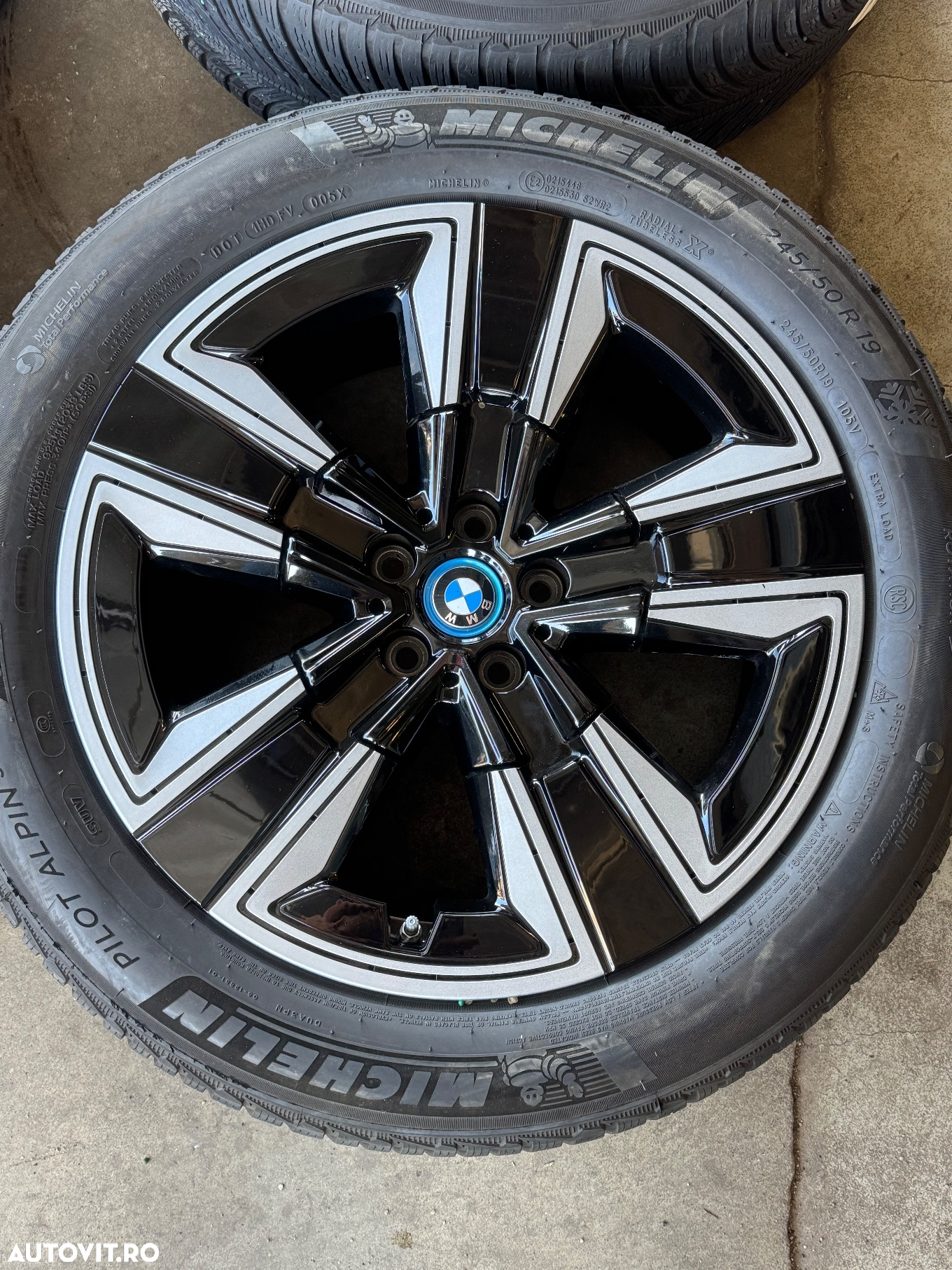 Vând jante originale BMW IX3 pe 19” cu anvelope de iarnă - 5