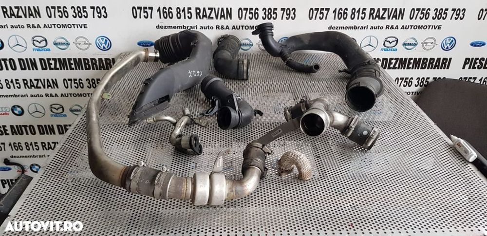 Furtun Conducta Aer Turbo Intercooler Citroen C6 Peugeot 407 506 2.7 Hdi - 1