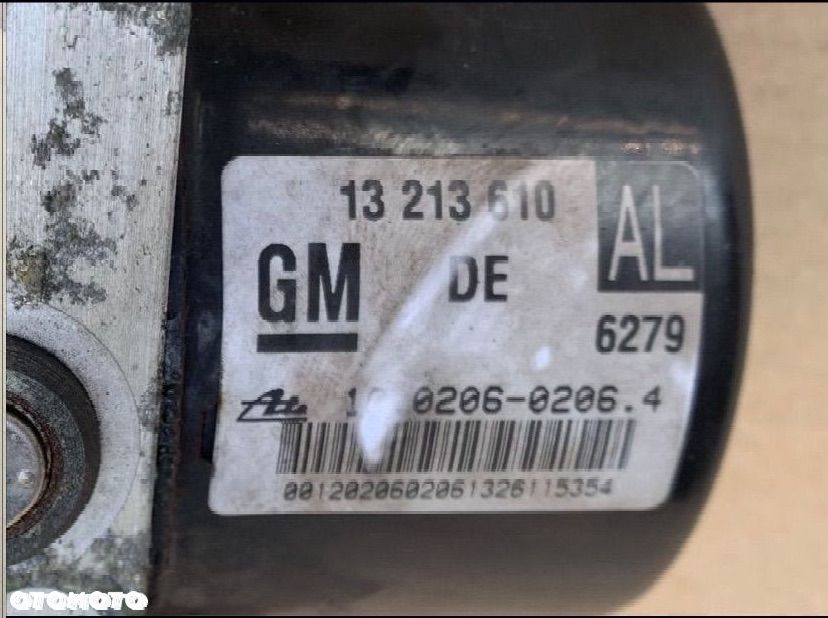 13213610 pompa abs sterownik abs Opel astra h 3 III - 2