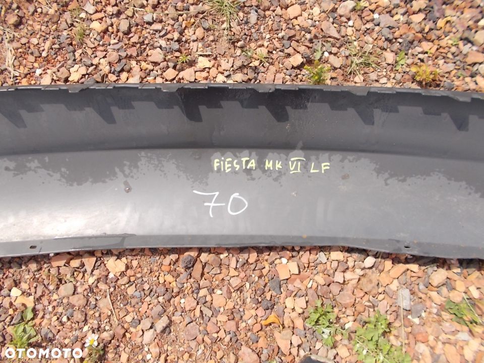 FORD FIESTA MK6 LIFT ZDERZAK TYŁ DOKŁADKA SPOILER LISTWA TYL - 2
