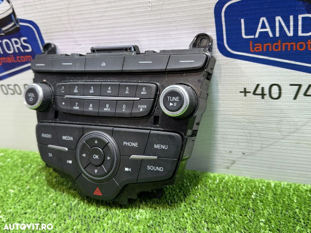 PANOU COMANDA CLIMA / AC / AUDIO FORD FOCUS MK3 2015 1.0 BENZINA COD OEM F1ET-18K811-BC / 2149918 / HATCHBACK 2014-2019 - 4