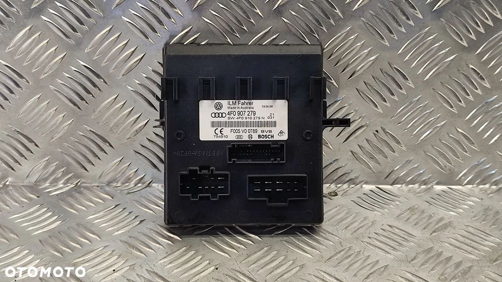 AUDI Q7 4L 05-15R STEROWNIK MODUL SWIATEL KOMFORTU 4F0907279 4F0907279N - 1