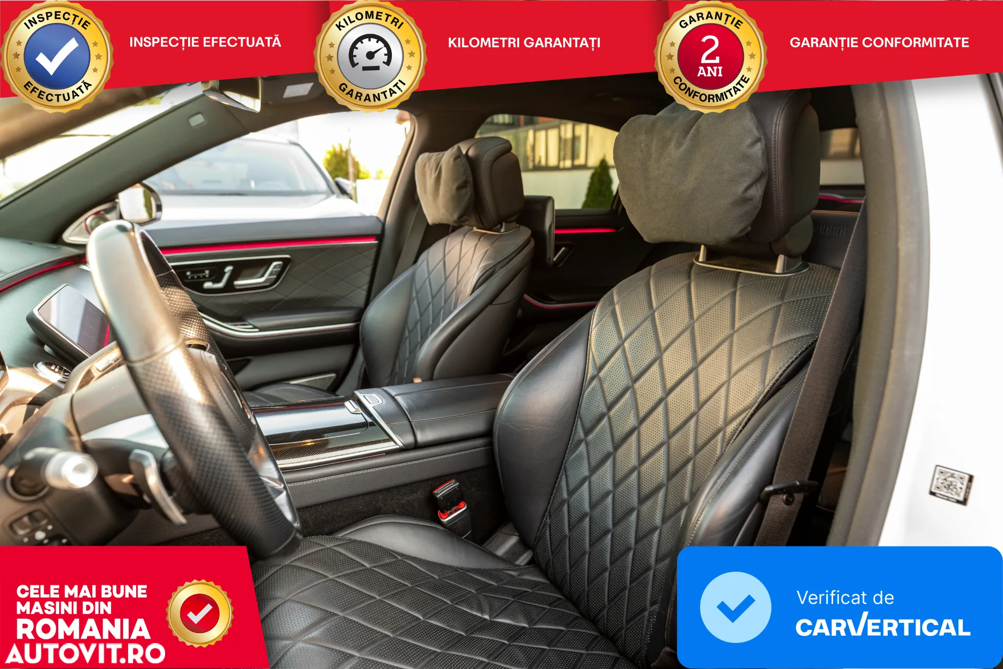 Mercedes-Benz S 500 4MATIC MHEV Long Aut. - 26