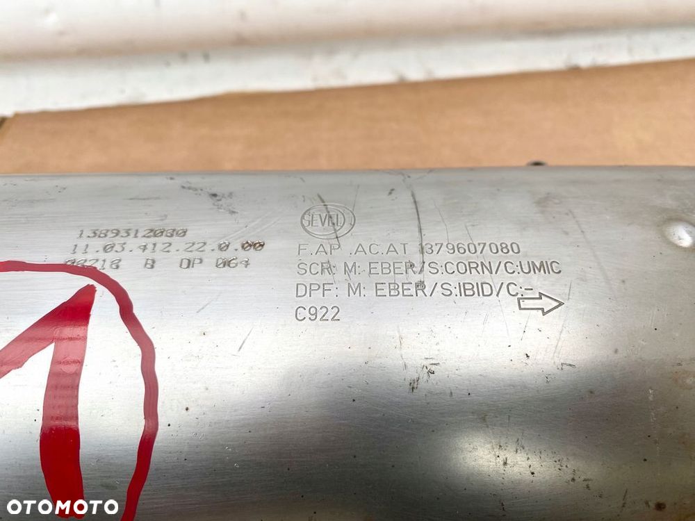 BOXER JUMPER 2.0 B-HDI 16- FILTR CZĄSTEK STAŁYCH DPF FAP EURO 6 KOMPLETNY - 3