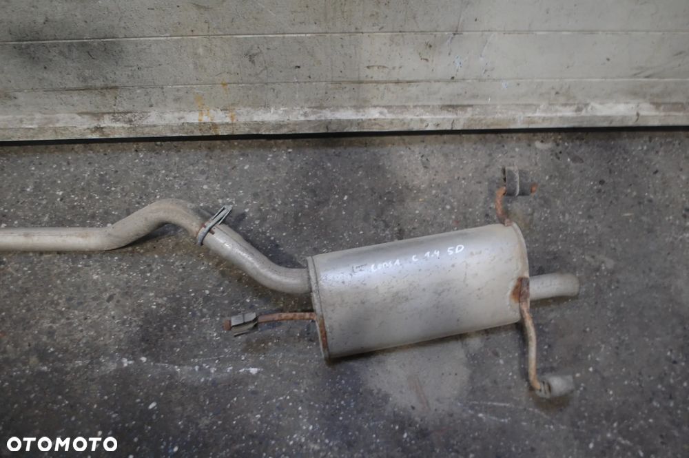 TŁUMIK KOŃCOWY + ŚRODKOWY OPEL CORSA C 1.8 1.6 1.4 5D - 9