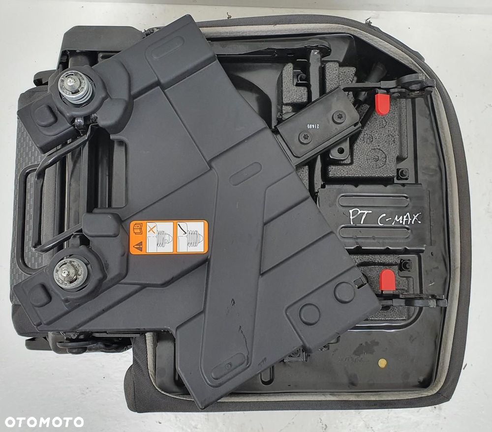 FOTEL KANAPY PRAWY TYŁ TYLNY ZAPINKA II RZĄD FORD FOCUS C-MAX MK1 - 8