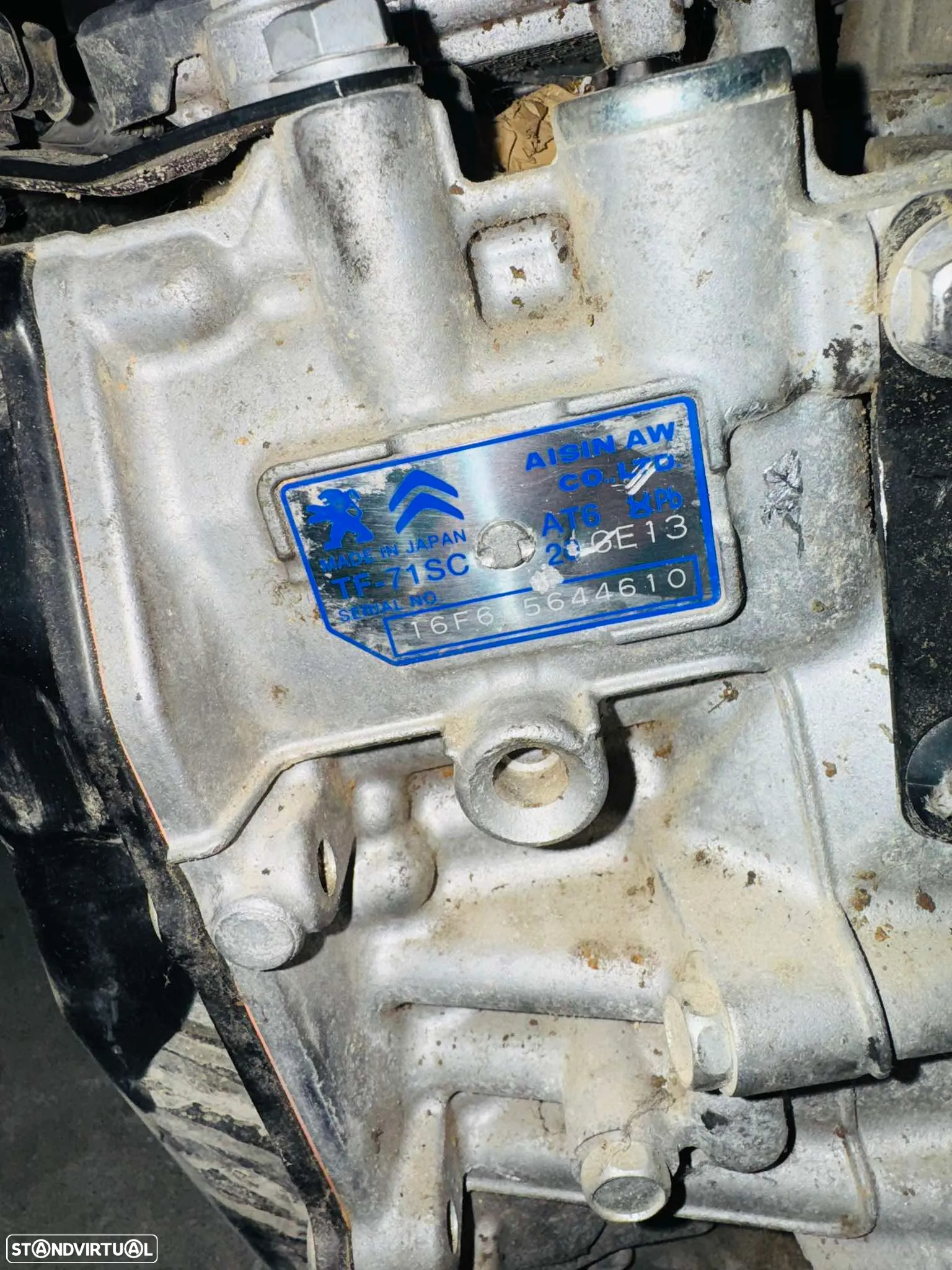 Caixa de Velocidades Automática Peugeot 3008 / Peugeot 2008 / Peugeot 208 1.2 Gasolina Turbo - 20GE55 - 2017 / 2024 - 2