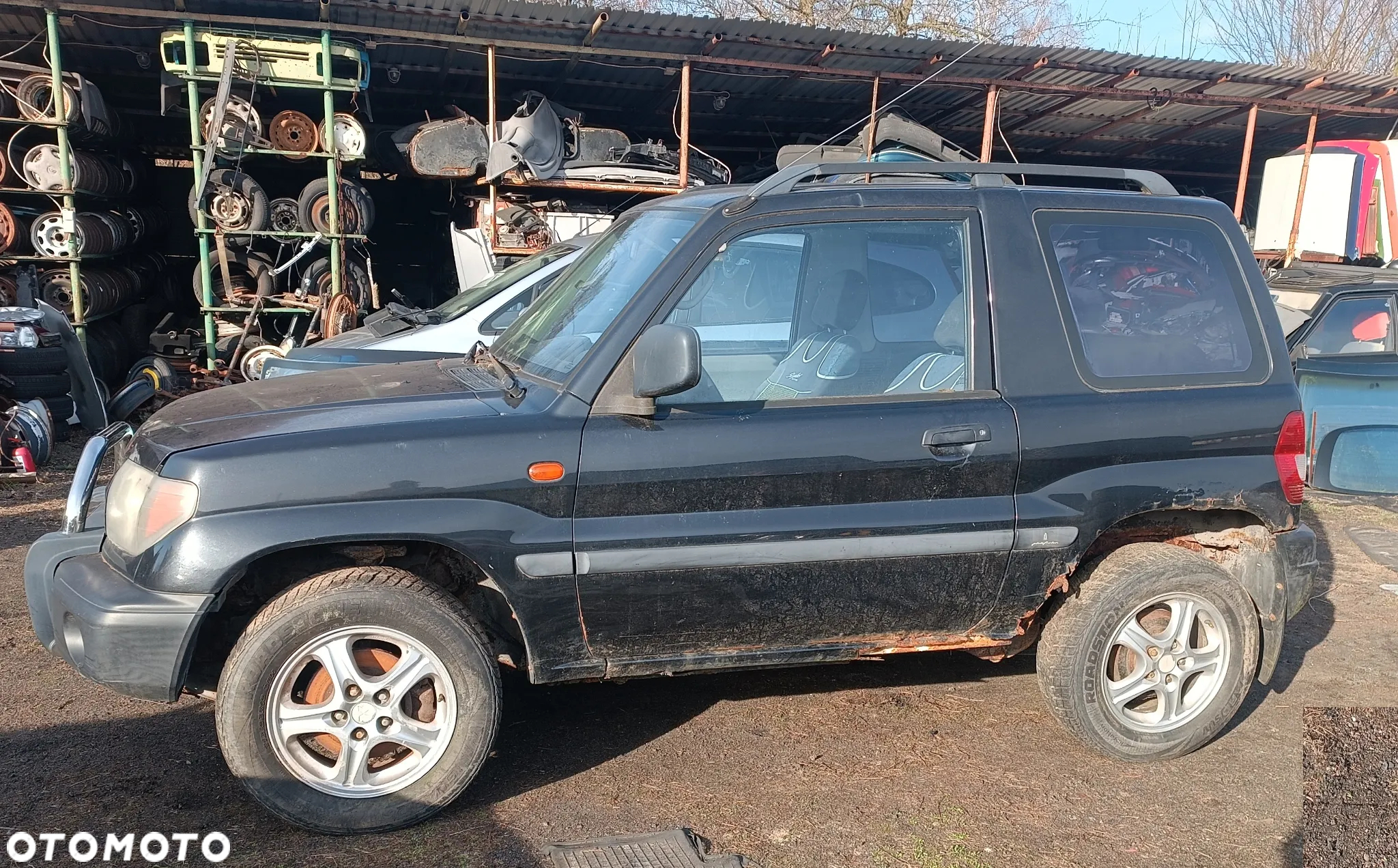 Mitsubishi Pajero Pinin 1,8 GDI Wszystkie części Mosty skrzynia szyby fotele zderzaki maska - 2