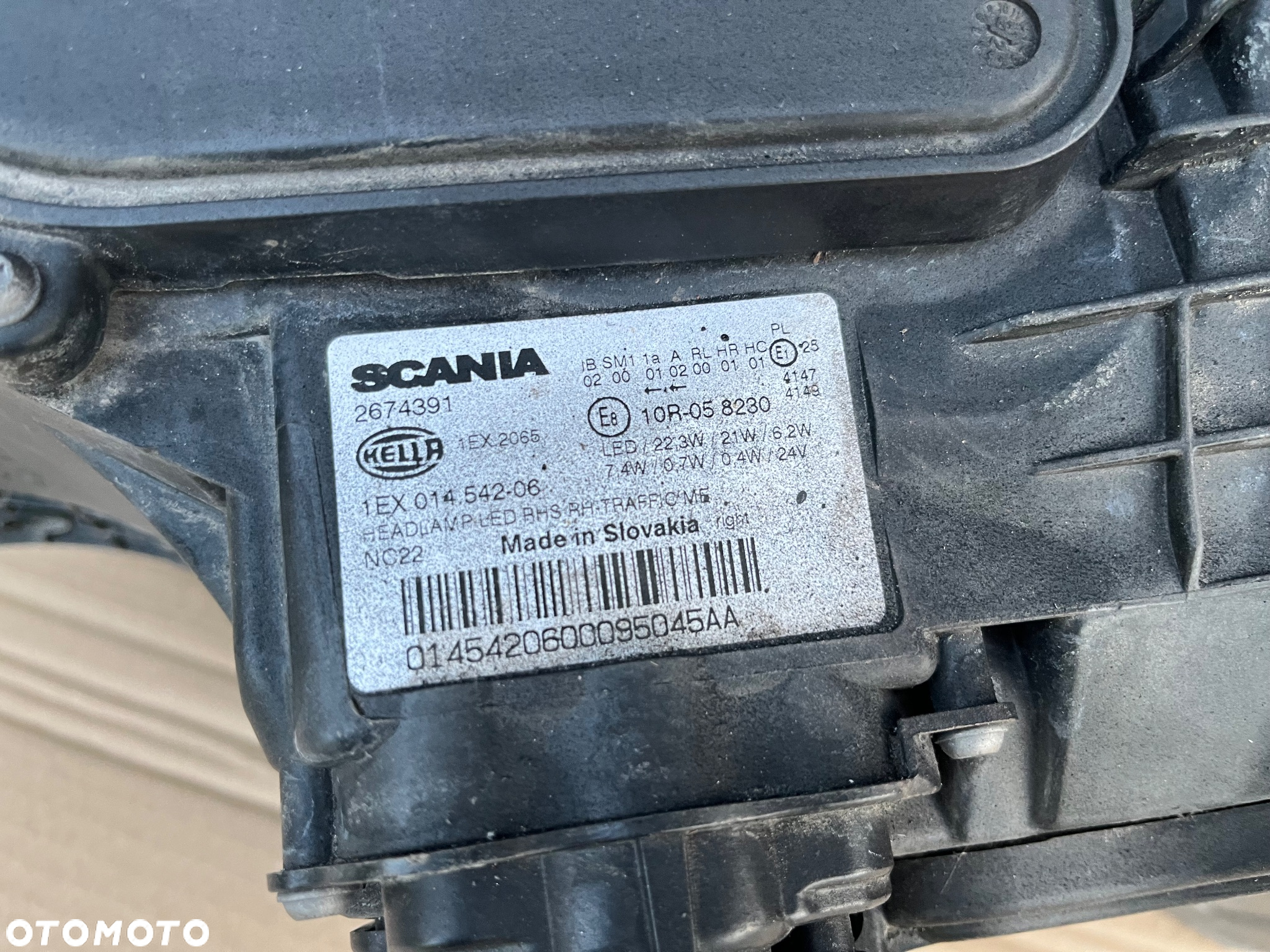 Lampa LED Scania R S NGS NGR reflektor 2674391 - 3