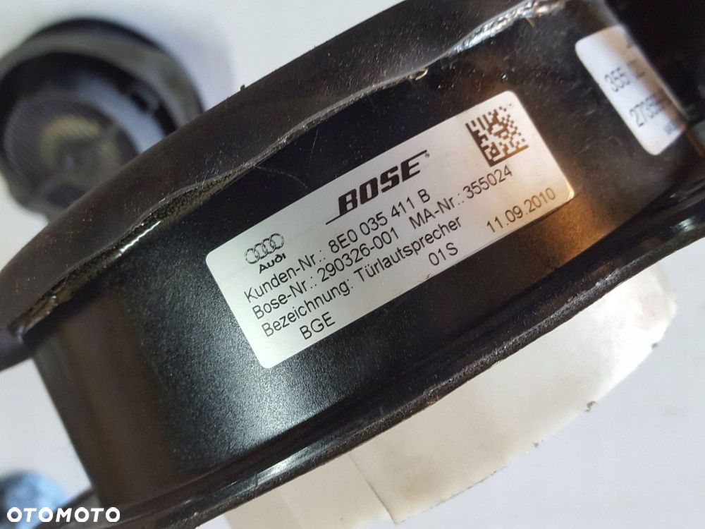 AUDI A3 8P 8P LIFT 08-12r GŁOŚNIKI BOSE WZMACNIACZ SPORTBACK 5D 8P4035223C - 5