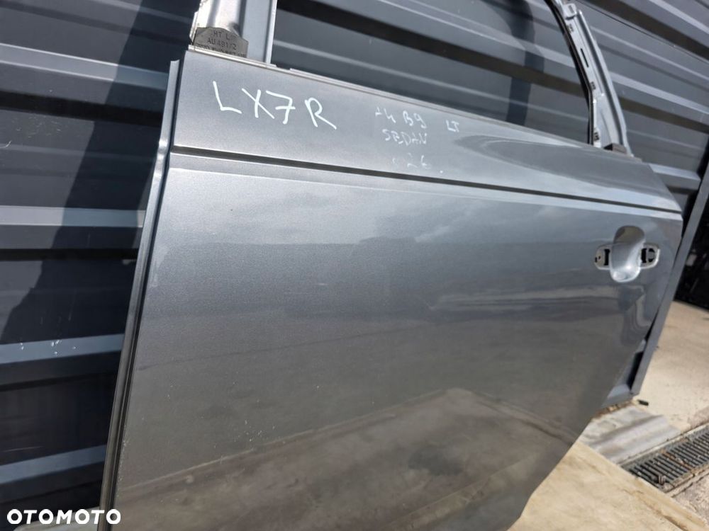 DRZWI LEWY TYŁ AUDI A4 B9 LX7R SEDAN 2016-2019 ORYGINAŁ ! - 4