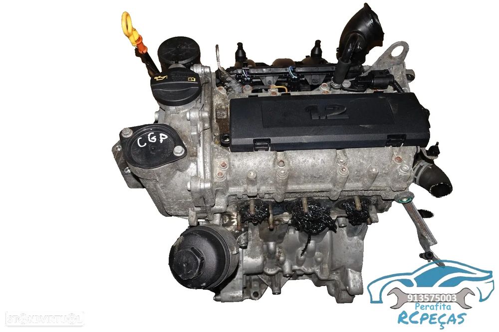 Motor completo Volkswagen Polo - Ref. CGP - 70cv | 1.2 | 12v - CGPA | CGPB | Seat | Ibiza | Skoda | Fabia - 1