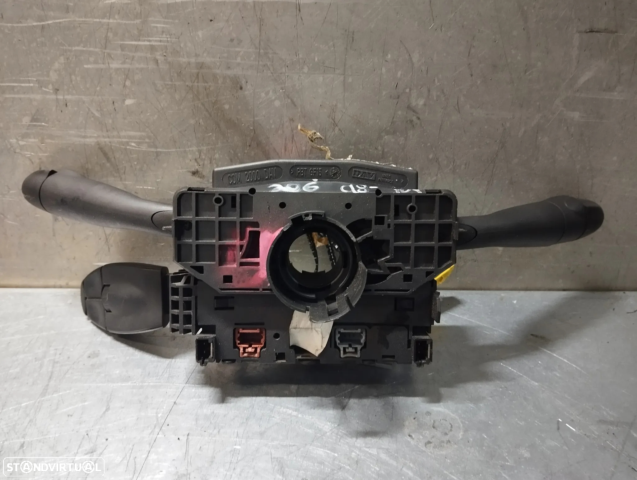 Comutadores Luzes Pisca Fita AirBag Peugeot 206 REF. 96446862ZL 34461552 - 3