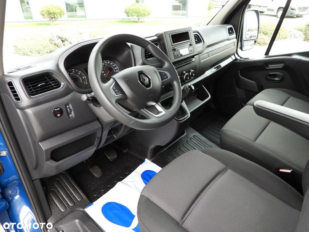Renault MASTER PLANDEKA 10 PALET WEBASTO TEMPOMAT LEDY PNEUMATYKA KLIMATYZACJA  165KM - 3