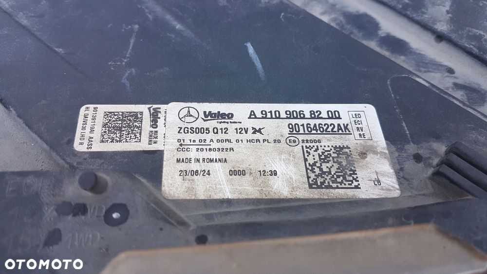 LAMPA PRZÓD PRAWA MERCEDES SPRINTER W910 W907 FULL LED - 13