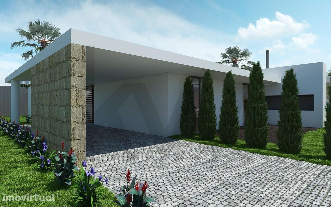 Luxuosa Moradia Térrea T3 em Construção – Água Longa, Santo Tirso - Grande imagem: 2/28