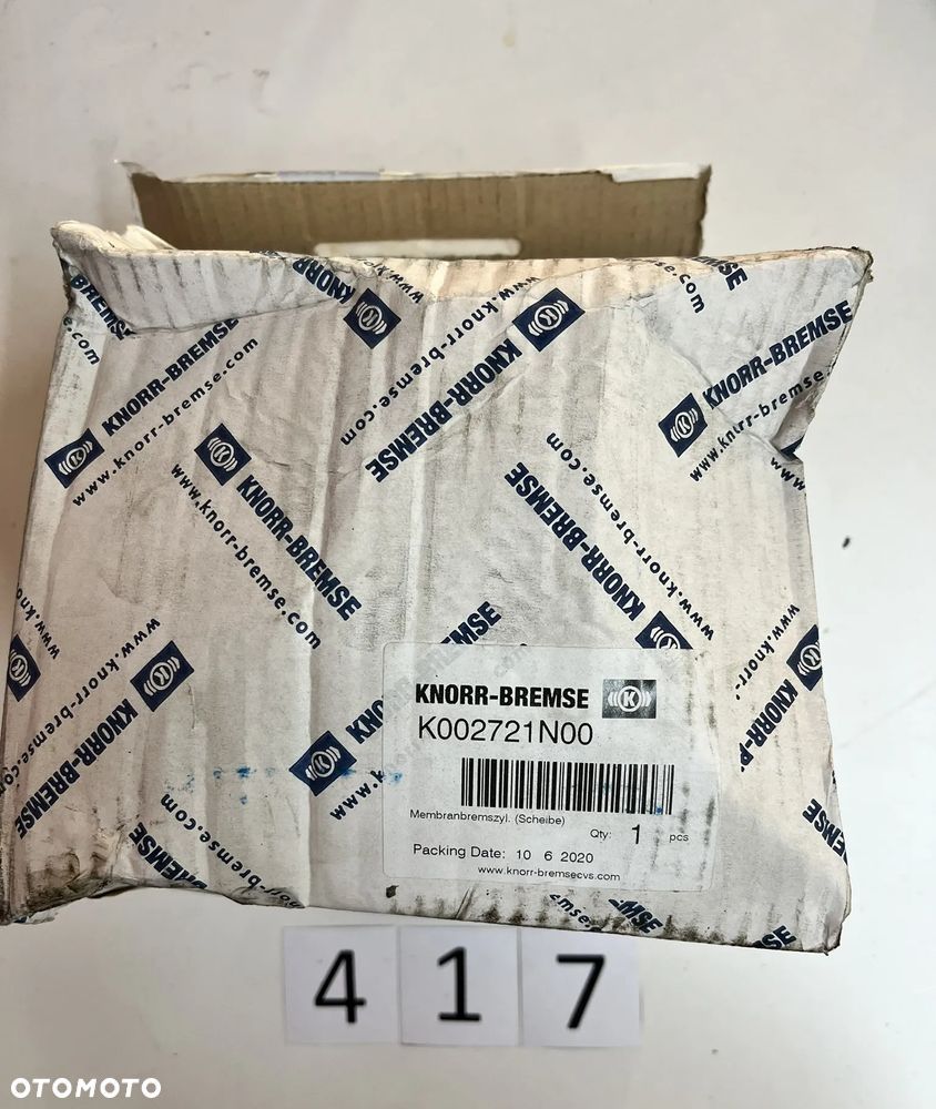 Siłownik hamulcowy Knorr-Bremse K002721N00, Typ 24,  Mercedes Actros, Atego, Econic, Axor - 4