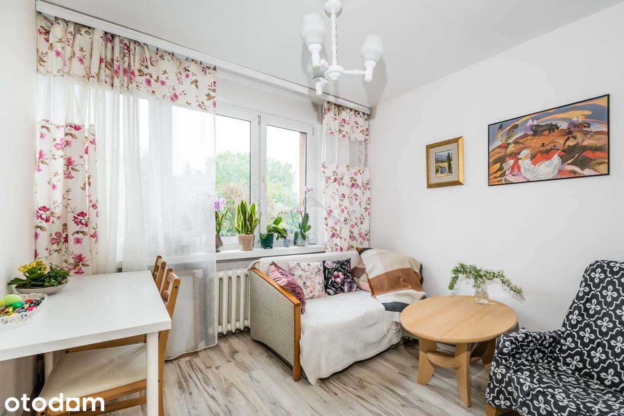 Kraków- Przytulne, dobrze doświetlone 3 pokojowe mieszkanie- Czyżyny