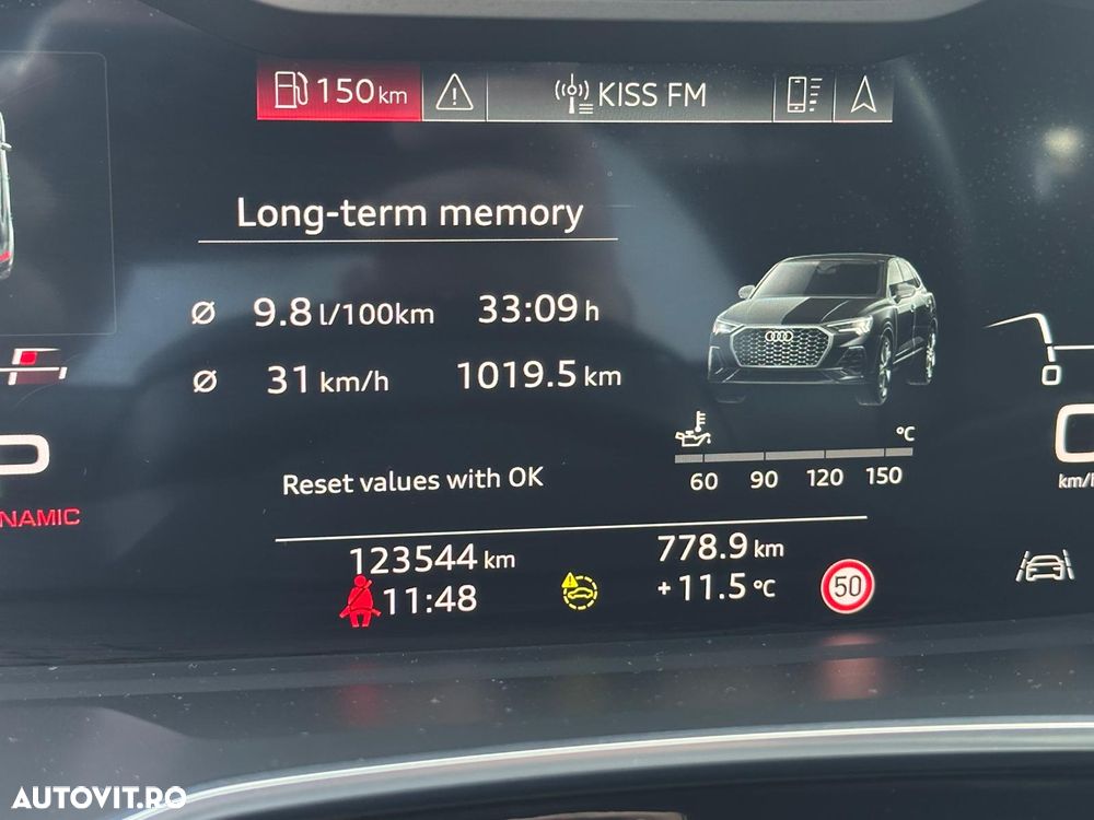 Audi Q3 Sportback 2.0 40 TDI quattro S tronic S Line - 38