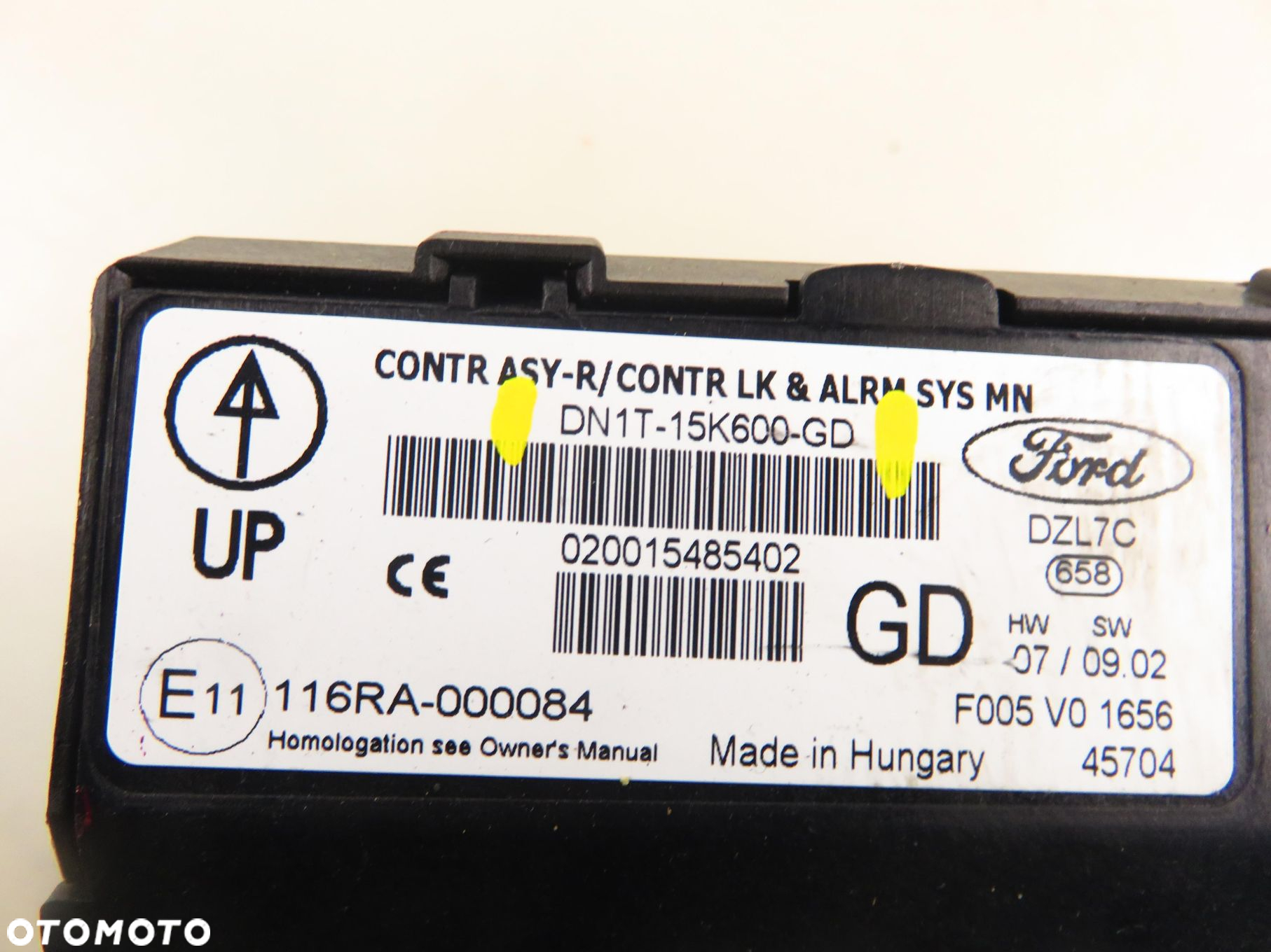 MODUŁ KOMFORTU FORD B-MAX (JK) DN1T15K600GD - 13